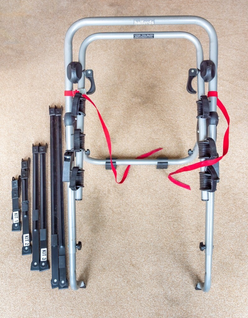 Halfords rear-mounted bike carrier 